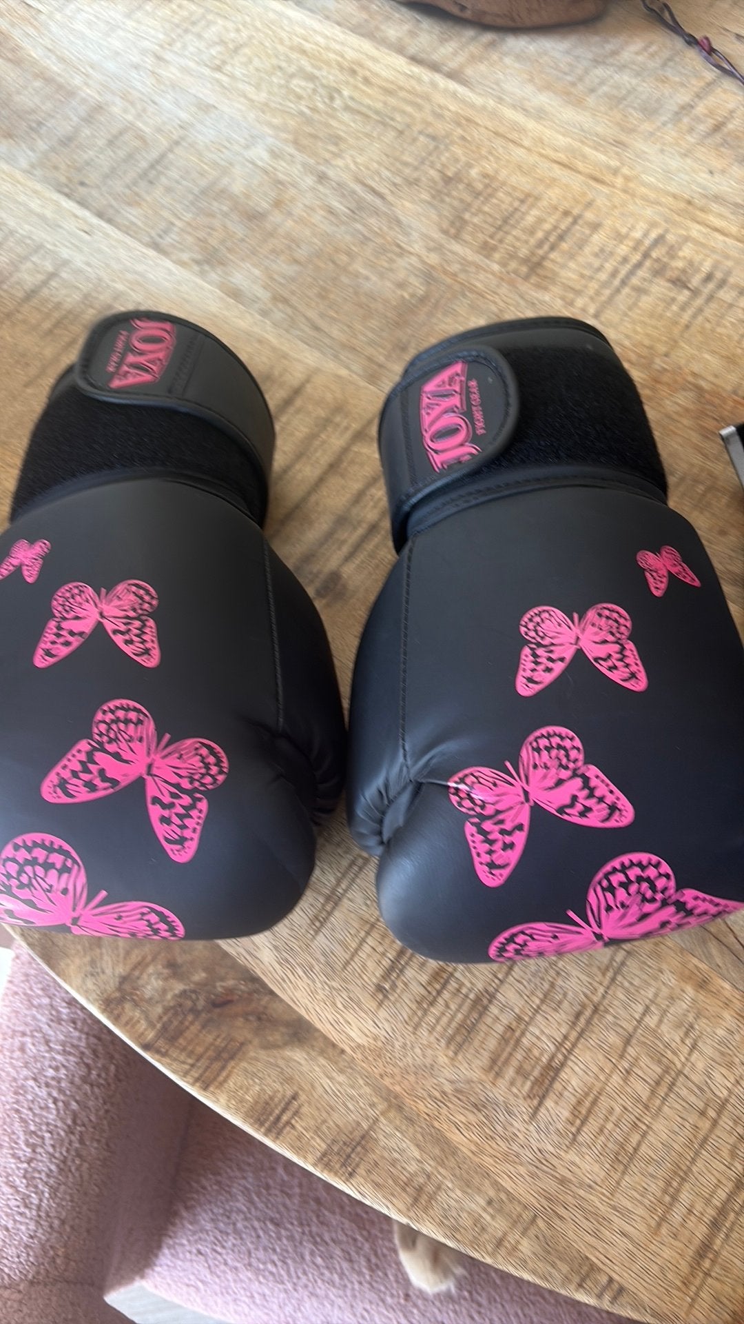 Kinder boks handschoenen en scheendekkers, Gebruikt, Overige, Maat XS of kleiner, Vechtsportmateriaal