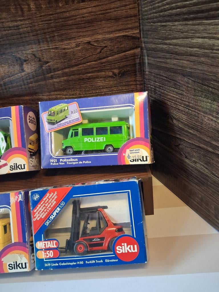 4x siku in doos., Ophalen of Verzenden, Nieuw, Overige typen, SIKU