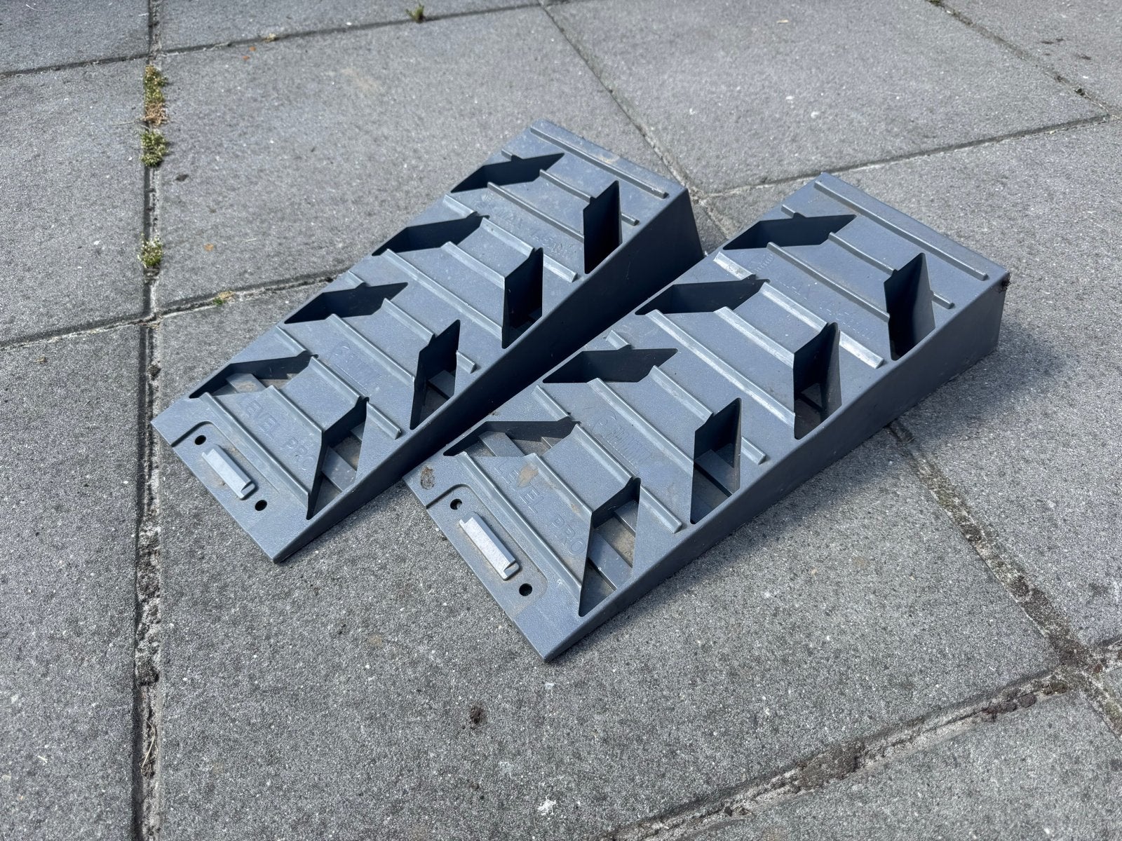 Fiamma Level Pro Oprijblokken Camper Caravan (set van 2), Ophalen, Gebruikt