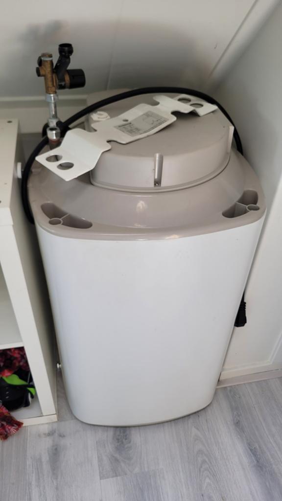 Elektrische boiler Daalderop Duo Koper 80 liter, Doe-het-zelf en Verbouw, Geisers en Boilers, Ophalen, Gebruikt, 20 tot 100 liter