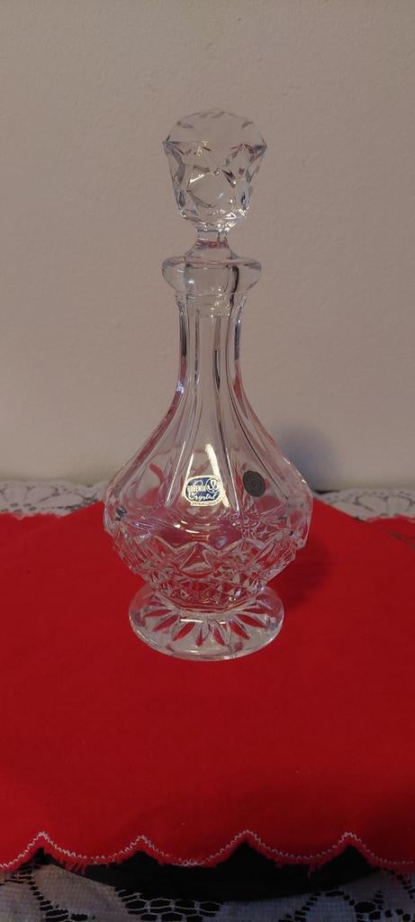 Prachtige kristallen karaf - Bohemia Crystal, Antiek en Kunst, Antiek | Glas en Kristal, Ophalen of Verzenden
