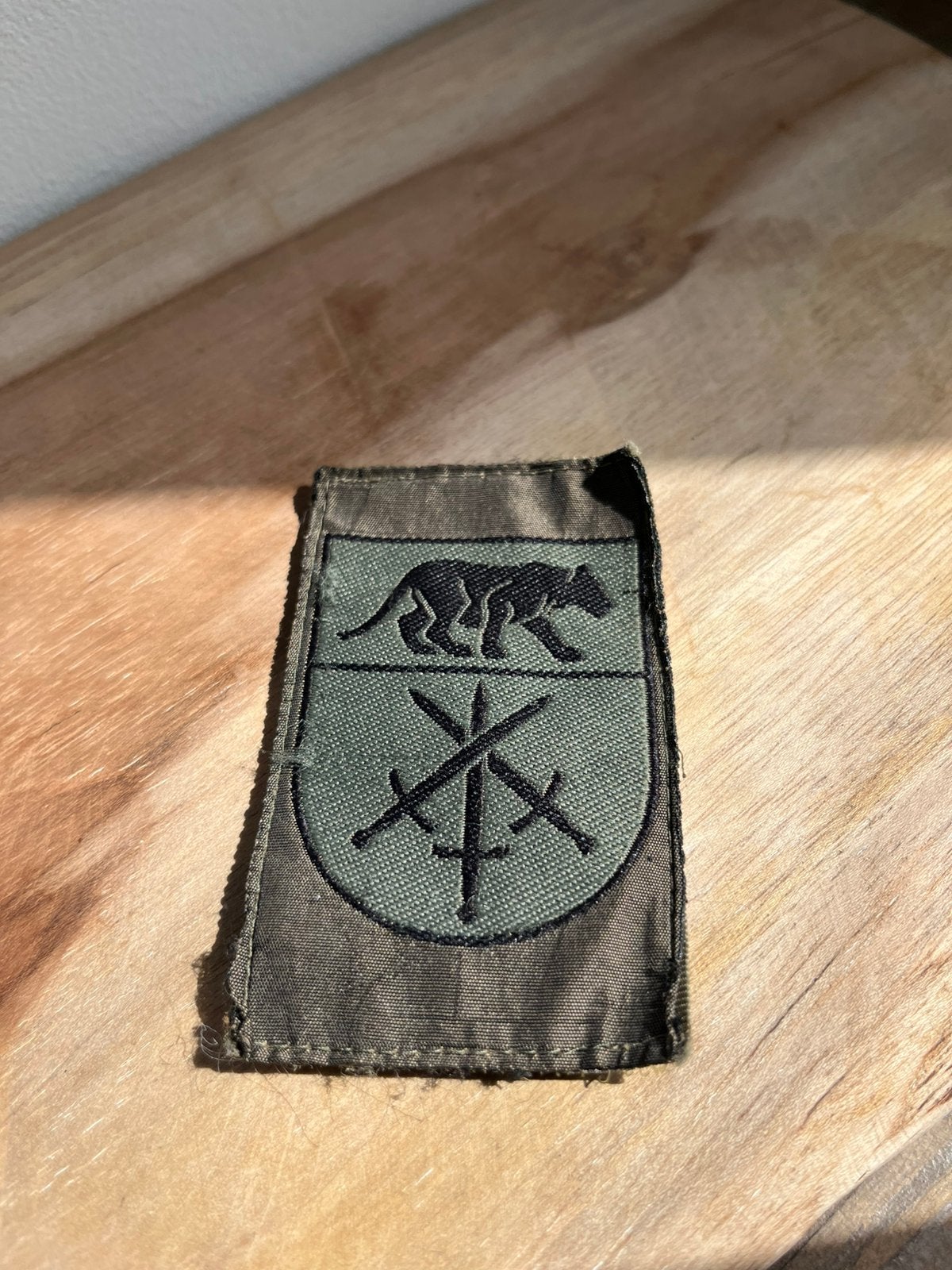VeVa mouwpatch KL, Ophalen of Verzenden, Landmacht, Nederland, Embleem of Badge