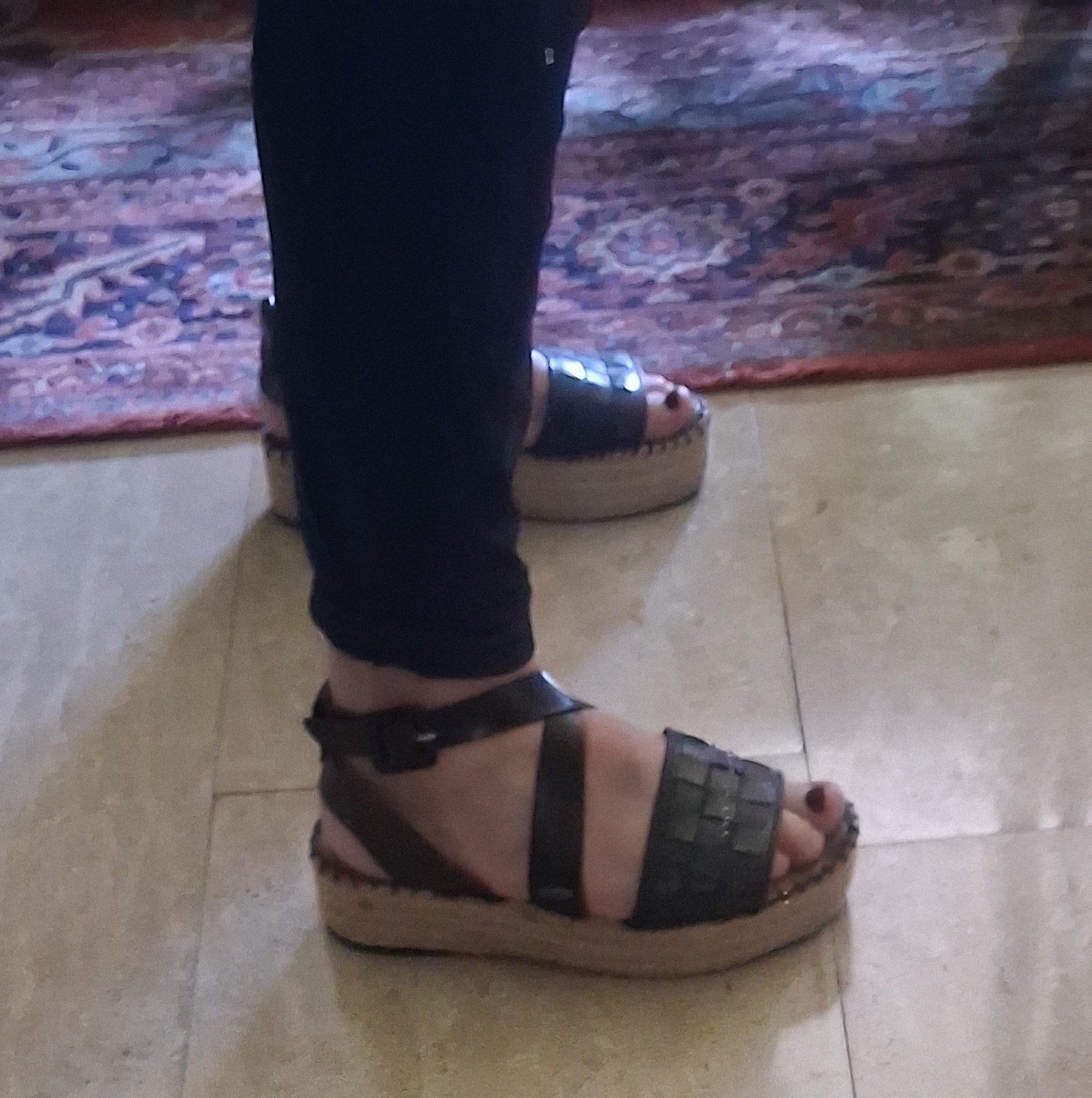 Shabbies Amsterdam sandalen - Maat 38 - Zo goed als nieuw, Ophalen of Verzenden