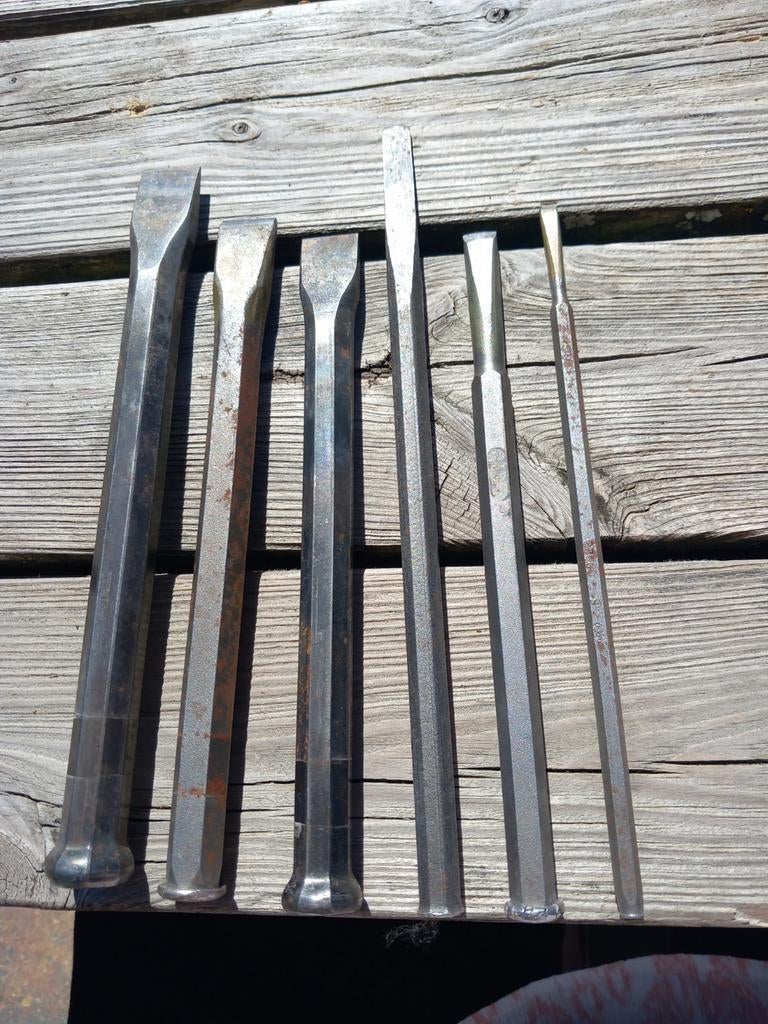 Steenhouw gereedschap, Ophalen