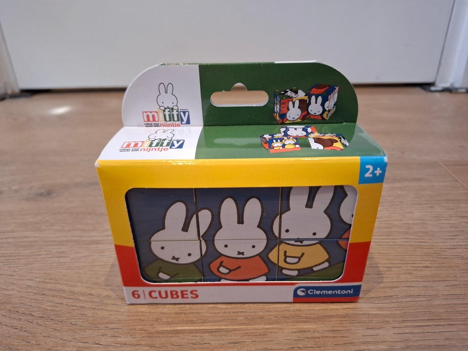 Nijntje Blokkenpuzzel - 6 Cubes Clementoni, Ophalen of Verzenden, Nieuw, Jongen of Meisje