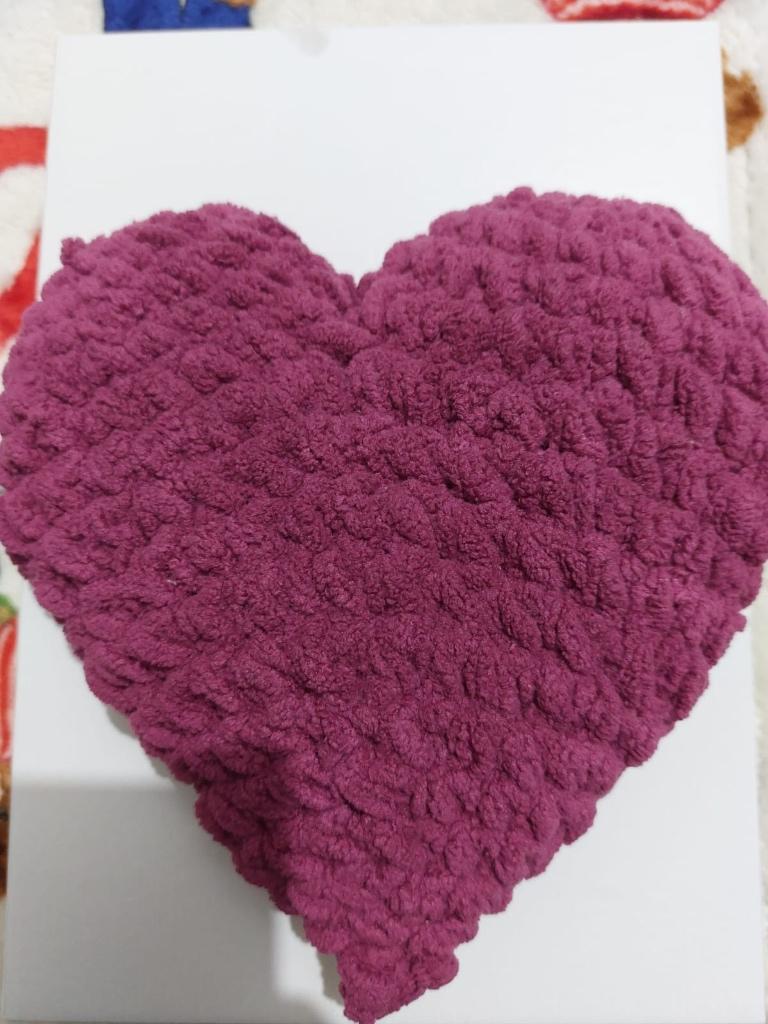 Prachtig Handgemaakt Gehaakt Hart–Super Zacht, Ophalen of Verzenden, Nieuw, Wanddecoratie