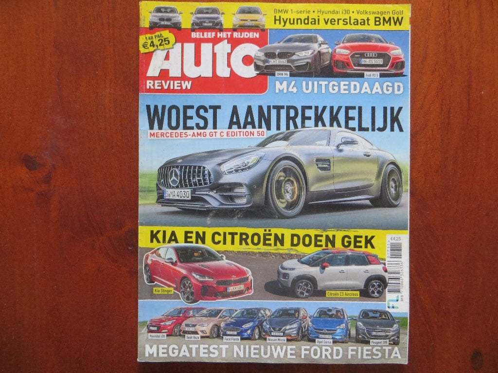 Auto Review 11 2017 BMW M4, Audi RS 5, BMW 1-serie, Hyundai, Ophalen of Verzenden, Zo goed als nieuw, BMW