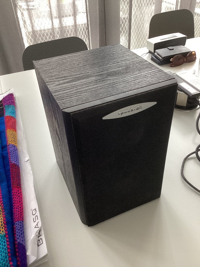 2 speakers Quadral Quintas 101 zo goed als nieuw!, Ophalen, Zo goed als nieuw, 60 tot 120 watt, Overige merken