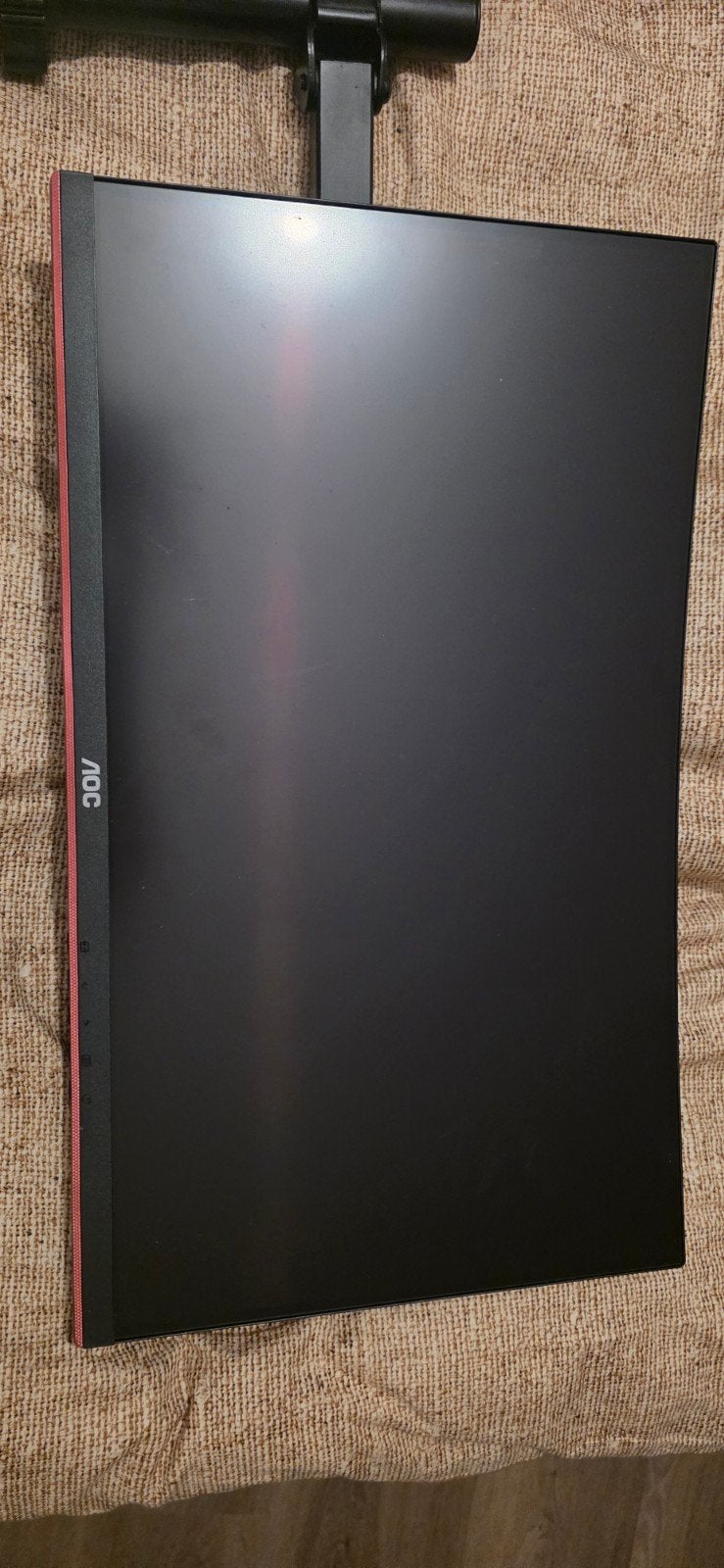 AOC C24G1 Gaming Monitor met Dual Monitor Arm, Gaming, 101 t/m 150 Hz, VA, Ophalen of Verzenden