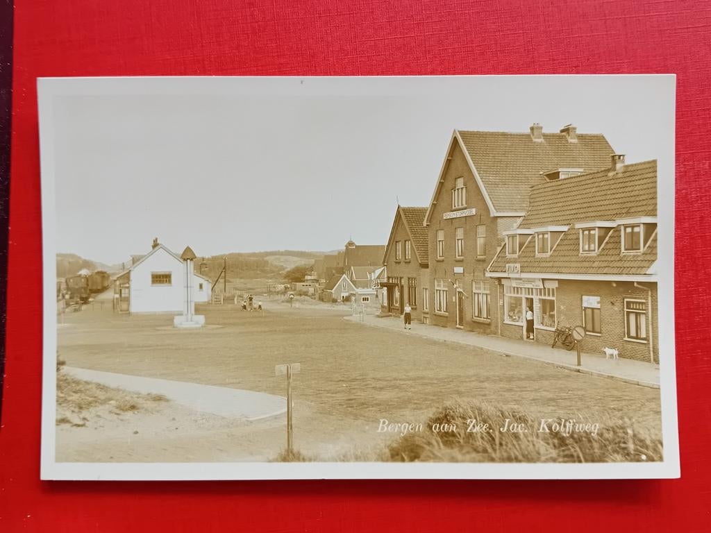 Ansichtkaart Bergen aan Zee, Ophalen of Verzenden, Noord-Holland