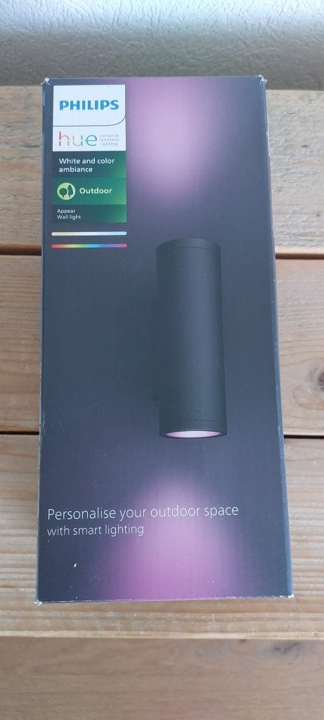 Philips HUE appear muurlamp, Led-lamp, Support.PhilipsLightingBenelux@signify, Minder dan 30 watt, Nieuw