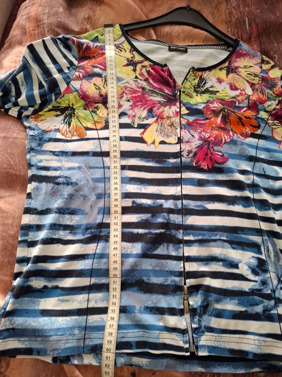 Gerry Weber vestje maat M, Ophalen of Verzenden, Zo goed als nieuw, Blauw
