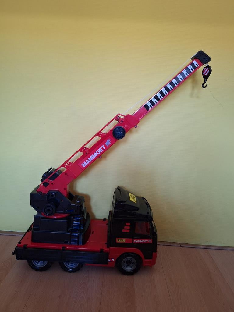 Mammoet Kraanwagen Speelgoed (Plastic), Ophalen of Verzenden, Gebruikt
