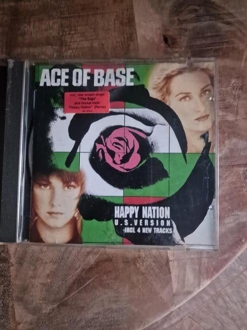 Ace of Base -Happy Nation U.S. Version CD (incl. 4 new track, Gebruikt, Met bonustracks, Pop, Ophalen of Verzenden