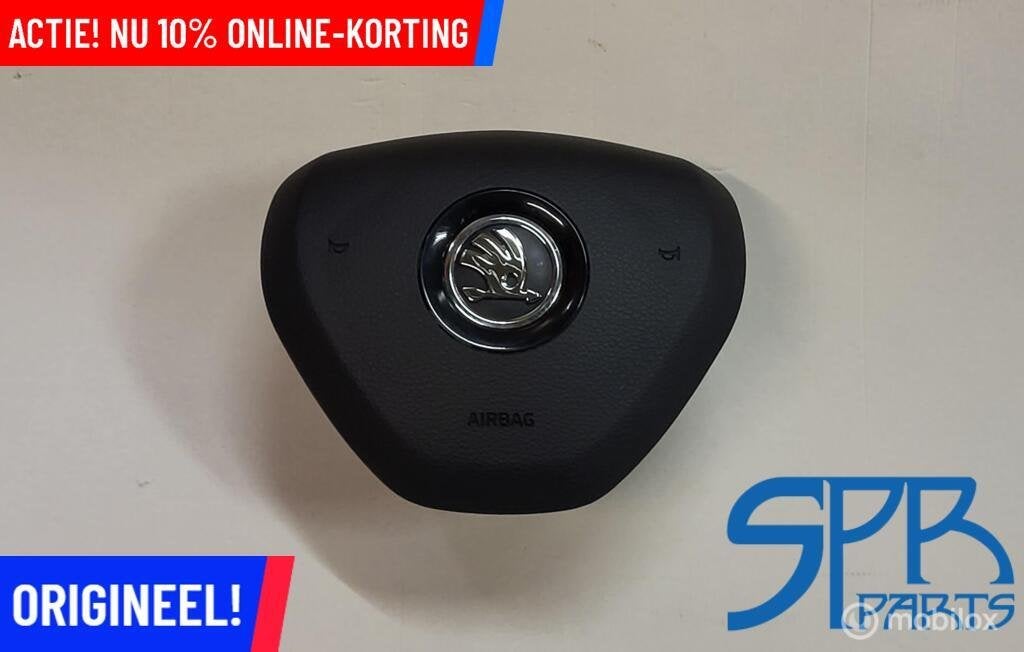 Stuurairbag origineel NIEUW SKODA SUPERB FACELIFT 3T0880201G, Nieuw, Ophalen of Verzenden, Skoda, Skoda