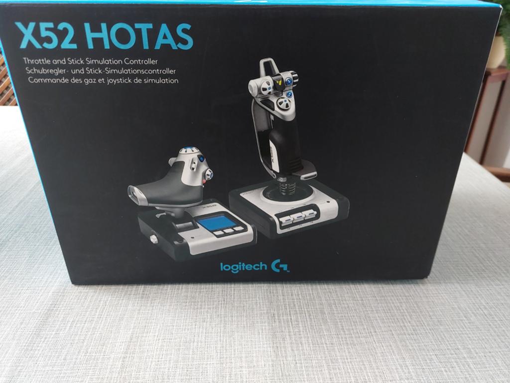 Logitech X52 HOTAS Throttle en Stick Simulatie Controller, Ophalen of Verzenden, Zo goed als nieuw, Logitech