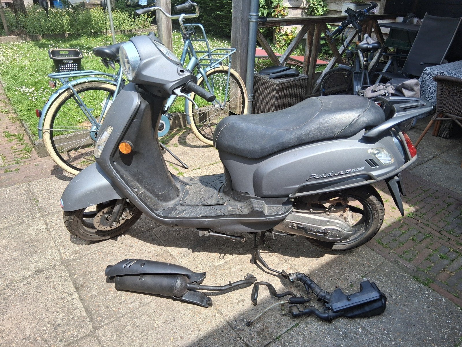 Sym Fiddle II 2020 opknapper, Ophalen of Verzenden, Gebruikt, Benzine, Fiddle