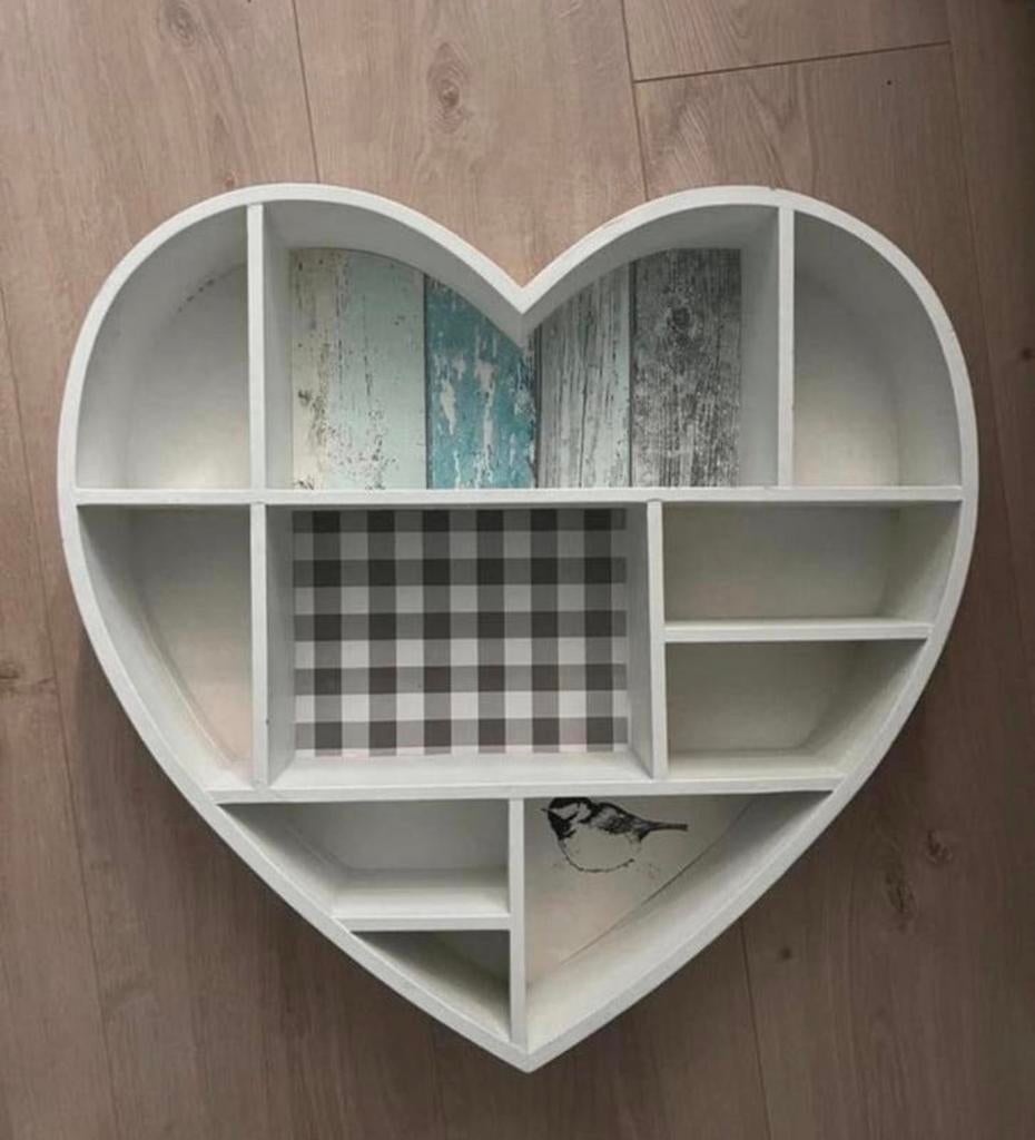 Letterbak Hart (60 cm.) Loods 5, Huis en Inrichting, Hout, 60 cm, Ophalen of Verzenden, Zo goed als nieuw