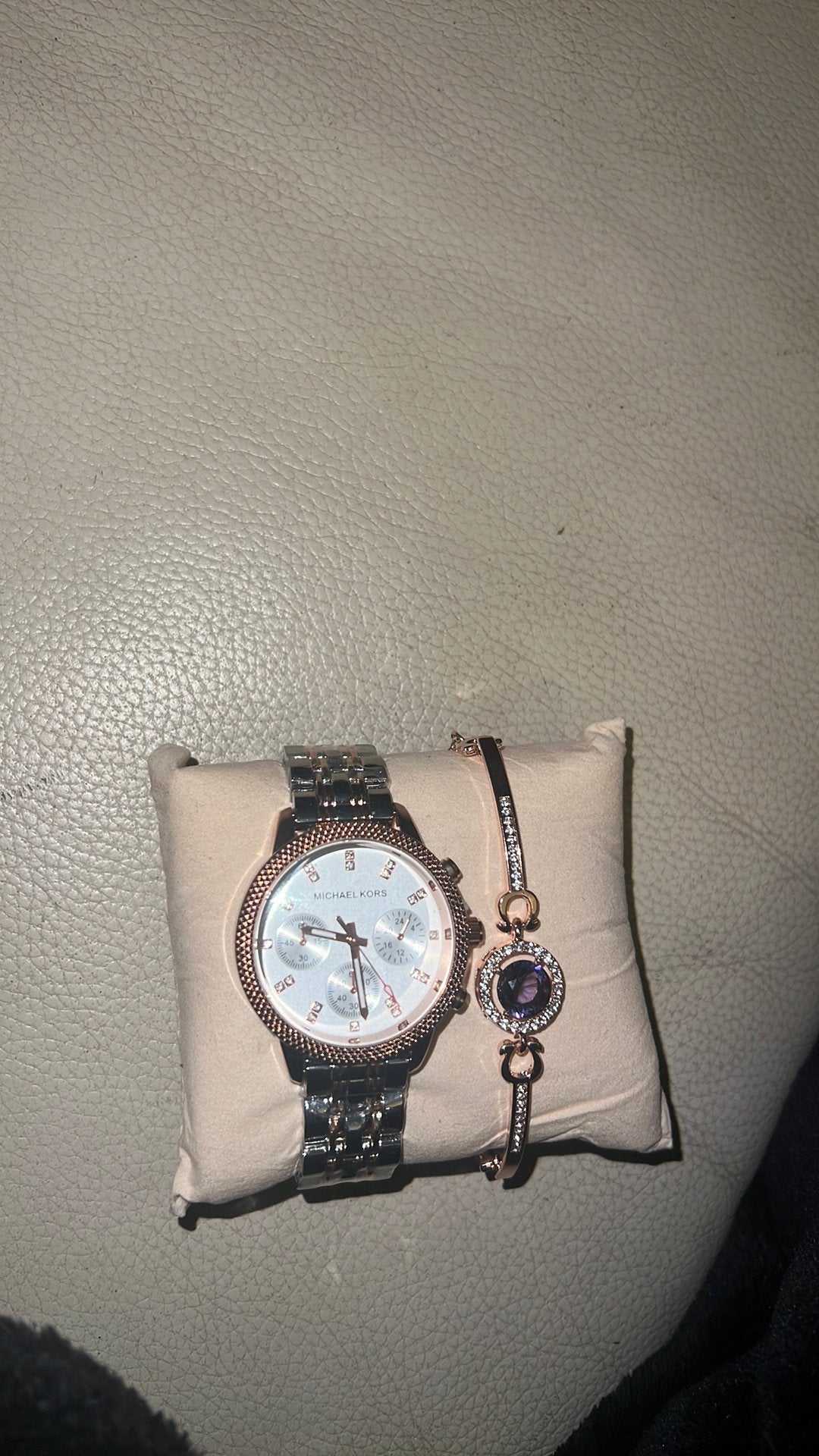 Michael kors horloge, Ophalen of Verzenden, Nieuw, Staal, Overige merken
