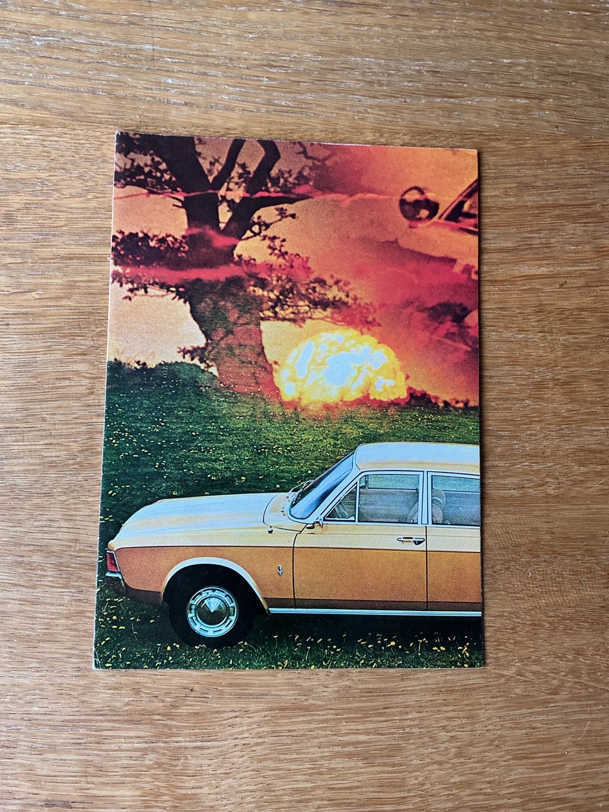 Ford 20M Brochure - Klassieke Auto Reclame, Ophalen of Verzenden, Gelezen, Ford