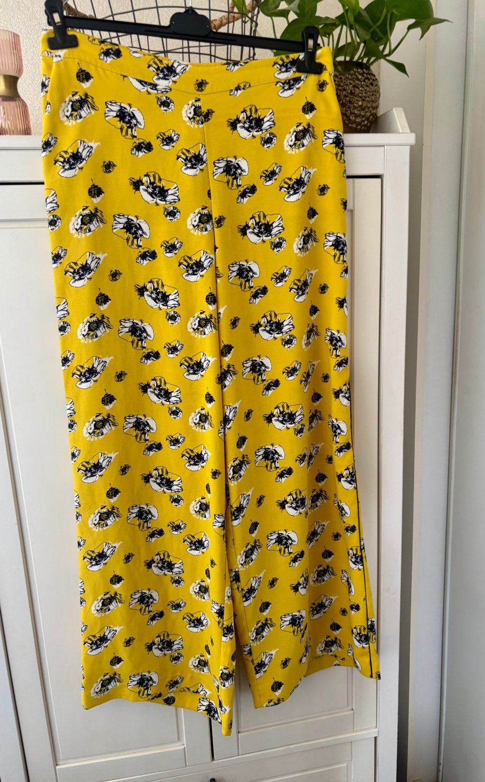 Steps broek maat 40, Kleding | Dames, Broeken en Pantalons, Maat 38/40 (M), Geel, Ophalen of Verzenden, Zo goed als nieuw