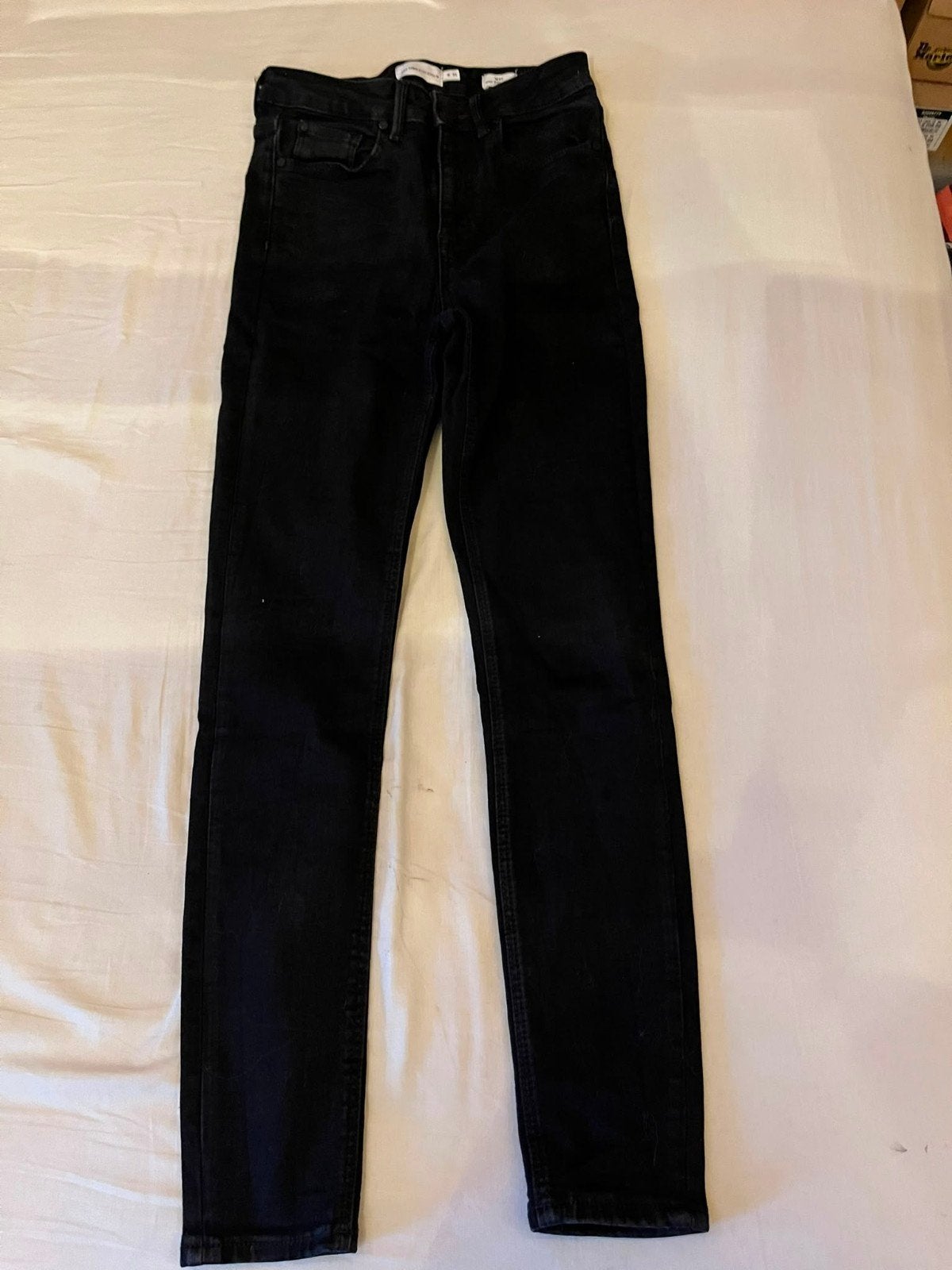 Skinny jeans melting Stockholm, Ophalen, Zwart, Zo goed als nieuw, Maat 34 (XS) of kleiner