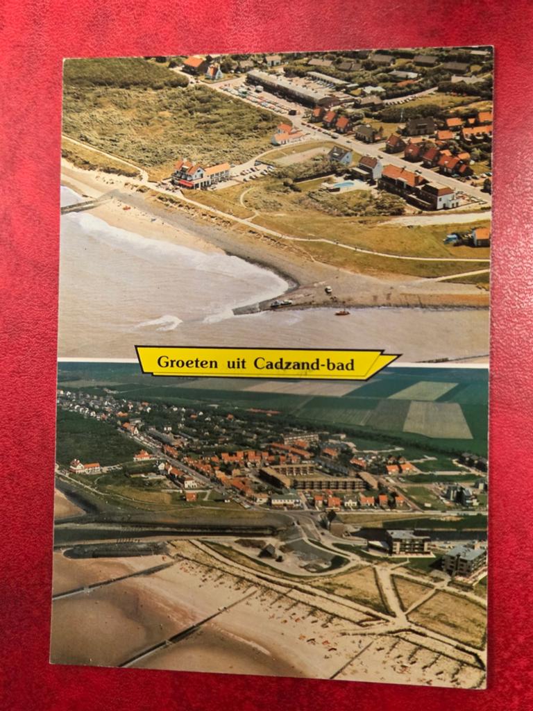 Cadzand-Bad bij Nieuwvliet Knokke Panorama, Ophalen of Verzenden