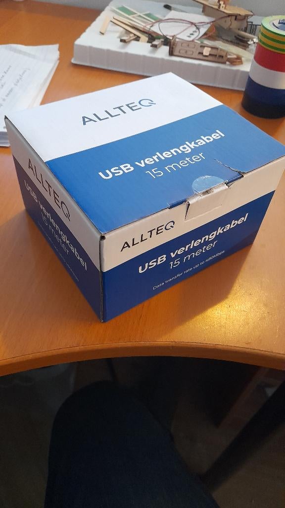 15m USB verlengkabel, Ophalen, Nieuw