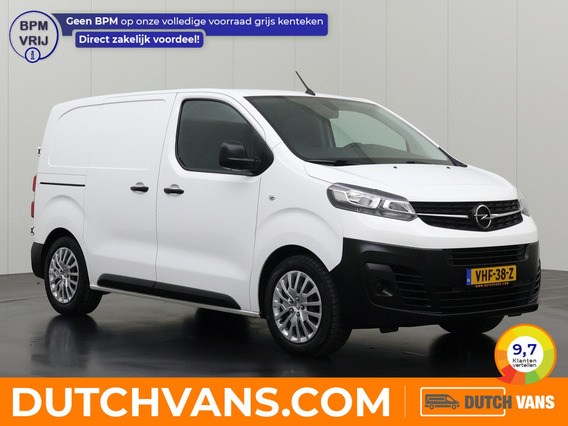 Opel Vivaro 1.5CDTI L1H1 Edition | Kastinrichting | Airco |, Dealer onderhouden, 4 cilinders, Leder en Stof, Wit