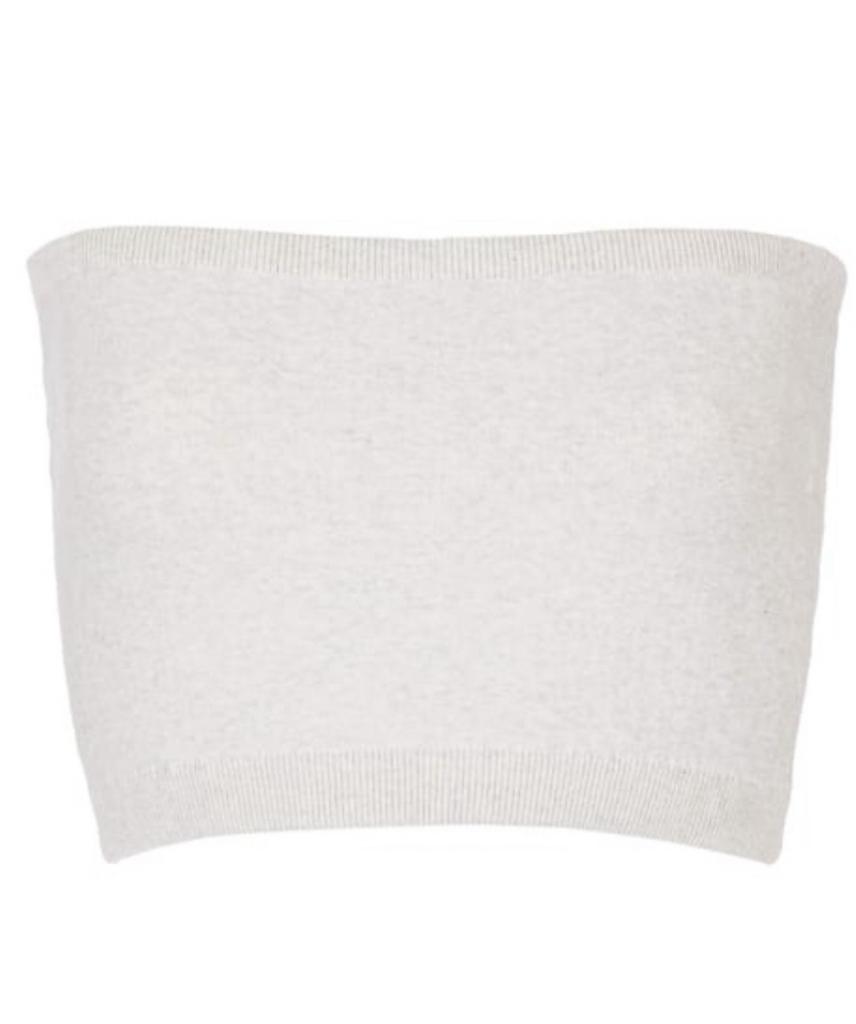 Strapless top HUMANOID M/L, Kleding | Dames, Maat 38/40 (M), Beige, Nieuw, Ophalen of Verzenden