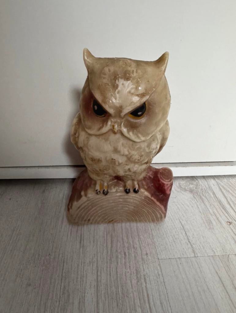 Uilen spaarpot, Ophalen of Verzenden, Gebruikt, Overige materialen, Dier