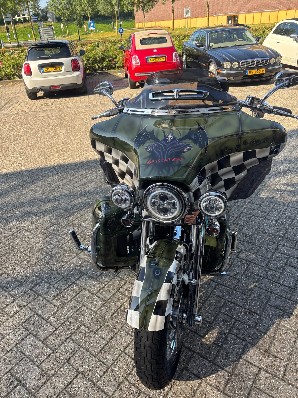 Harley Davidson Ultra met unieke paint en veel extra's, Particulier, Gebruikt, Toermotor
