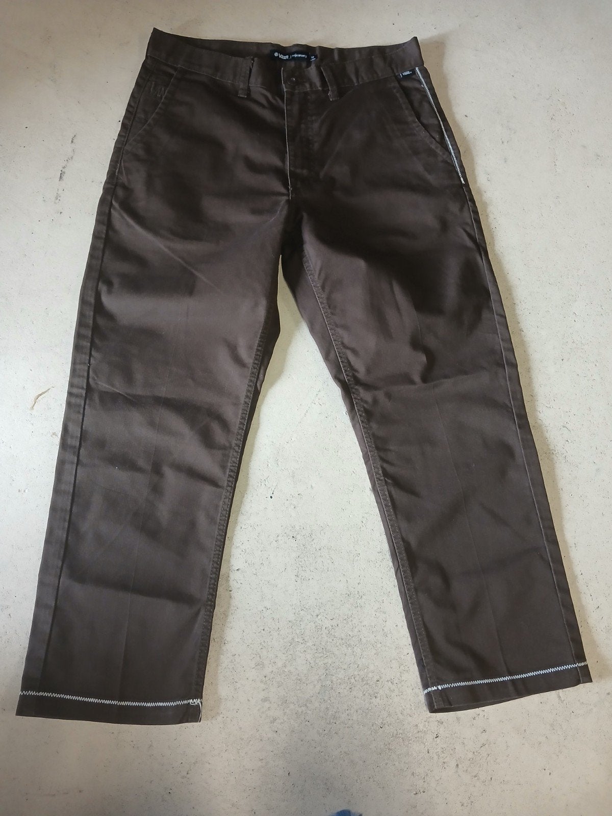 Vans broek maat 32, Bruin, Maat 48/50 (M), Ophalen of Verzenden, Zo goed als nieuw