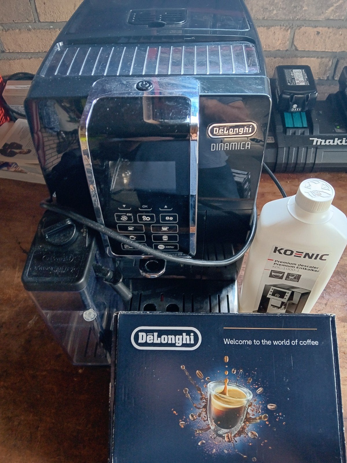 Delonghi Dinamica koffiemachine met kleine storing