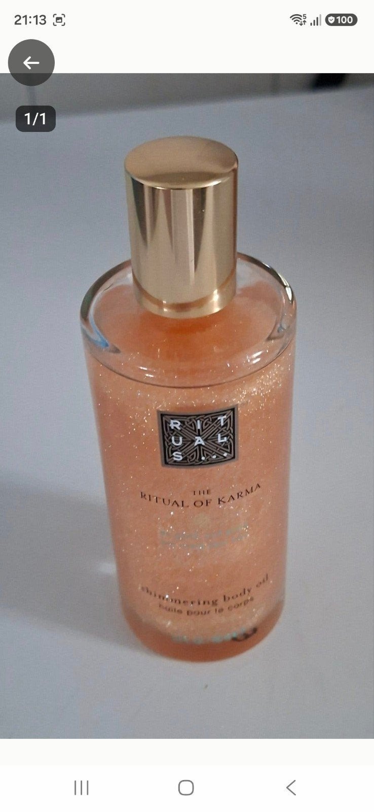 Rituals The Ritual of Karma Shimmering Body Oil, Ophalen of Verzenden