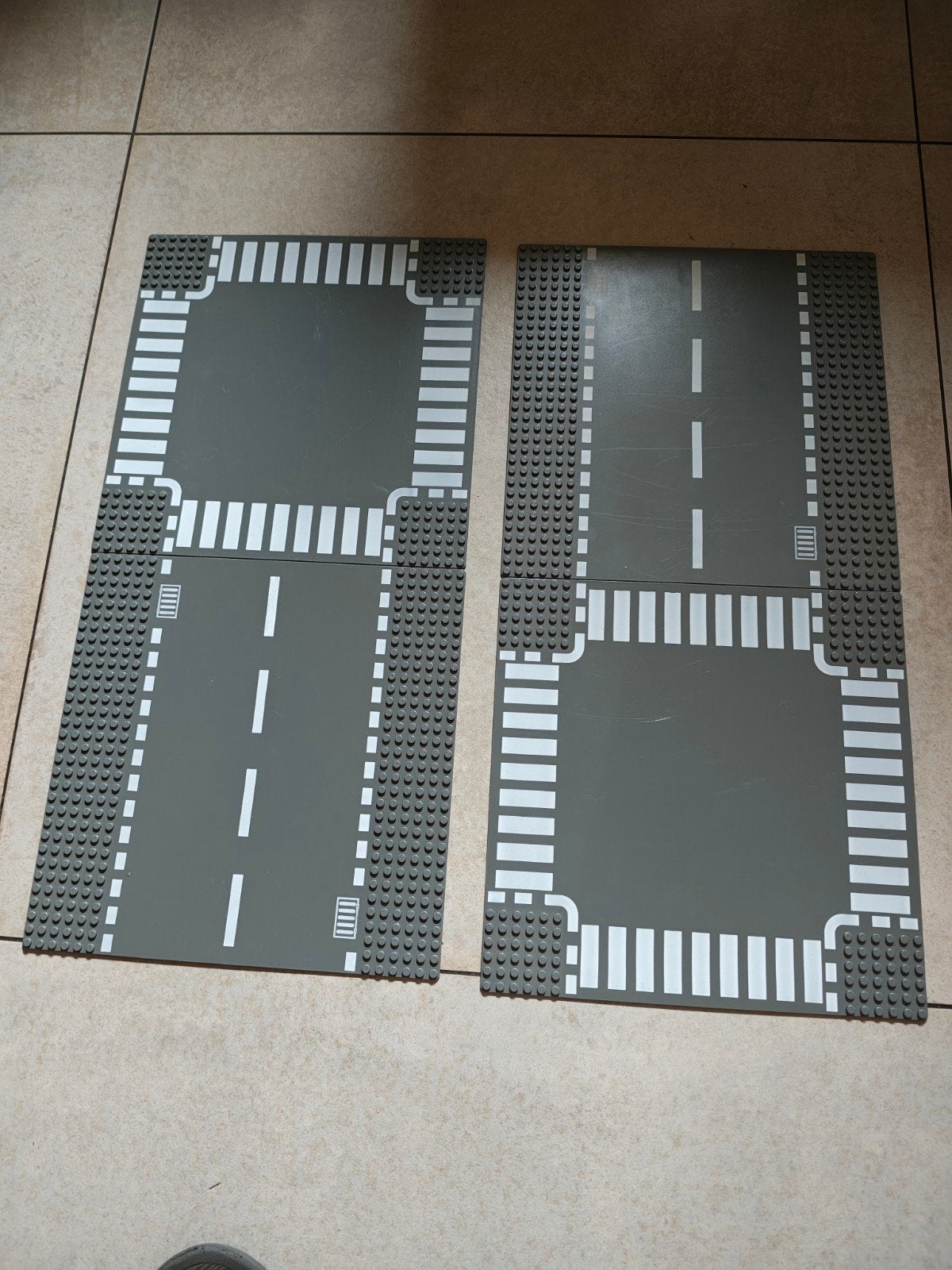 4 lego wegen platen, Ophalen of Verzenden