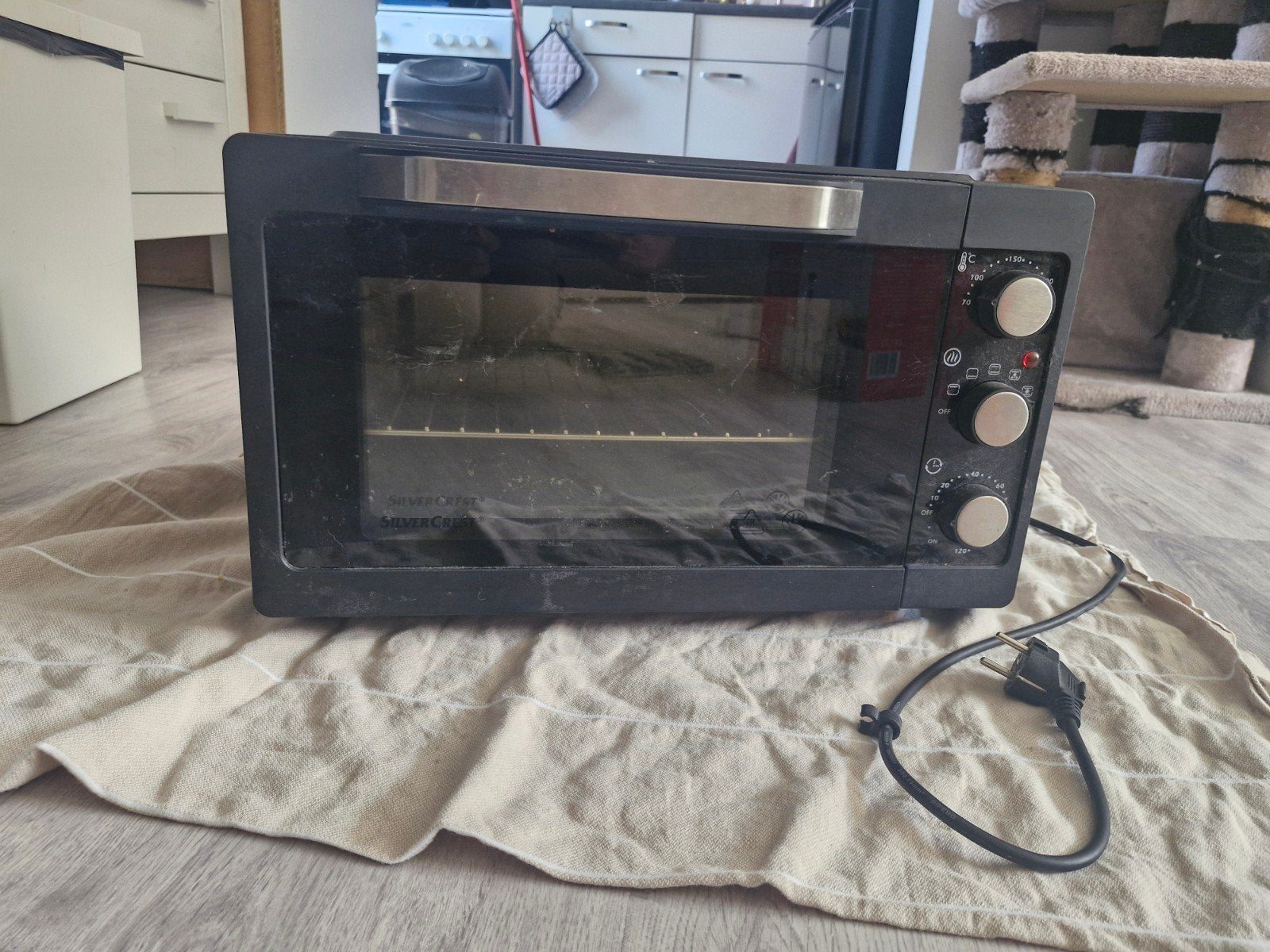 Silvercrest Mini Oven/Grill 30L - 1500W, Witgoed en Apparatuur, Ovens, Gebruikt, Vrijstaand, Oven met grill, Silvercrest, Ophalen