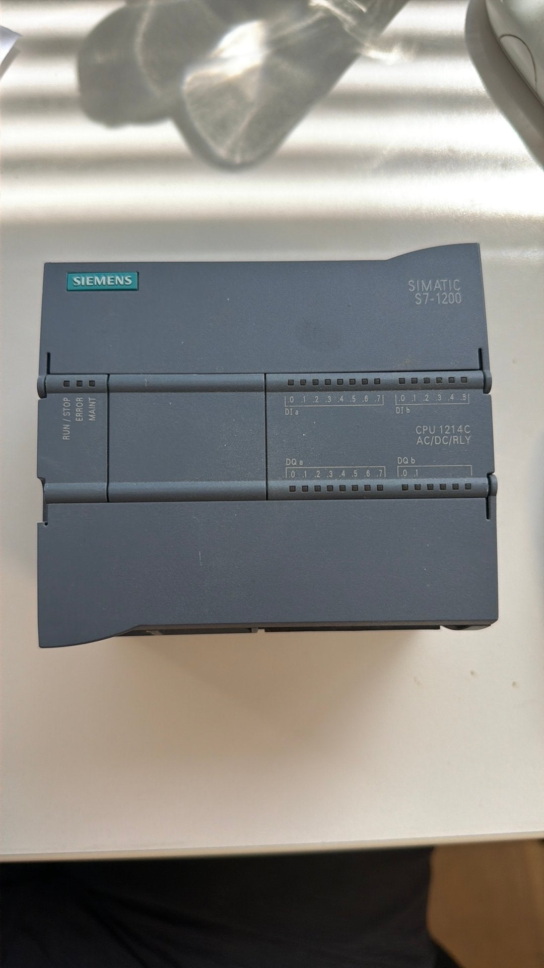 Siemens - Symatic - S7-1412C - CPU - PLC - AC/DC/RLY, Ophalen of Verzenden, Zo goed als nieuw