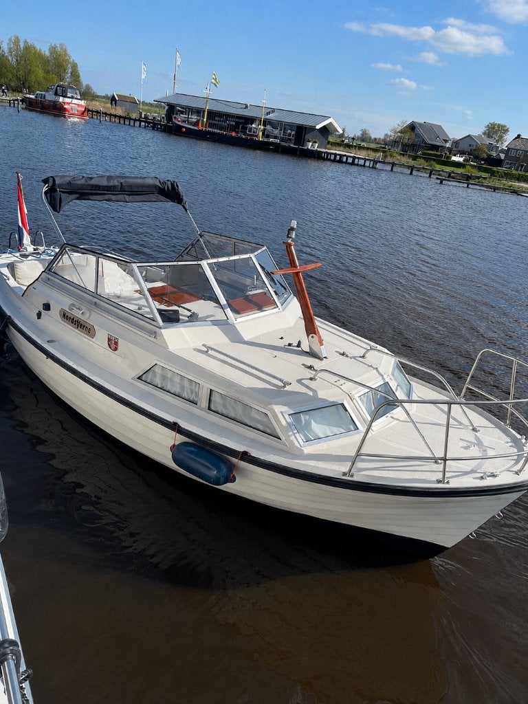 Marex 24 Sun Cab klassieke Zweedse Spitsgatter met Comfort, 70 cm, Gebruikt, 27 pk, Marex