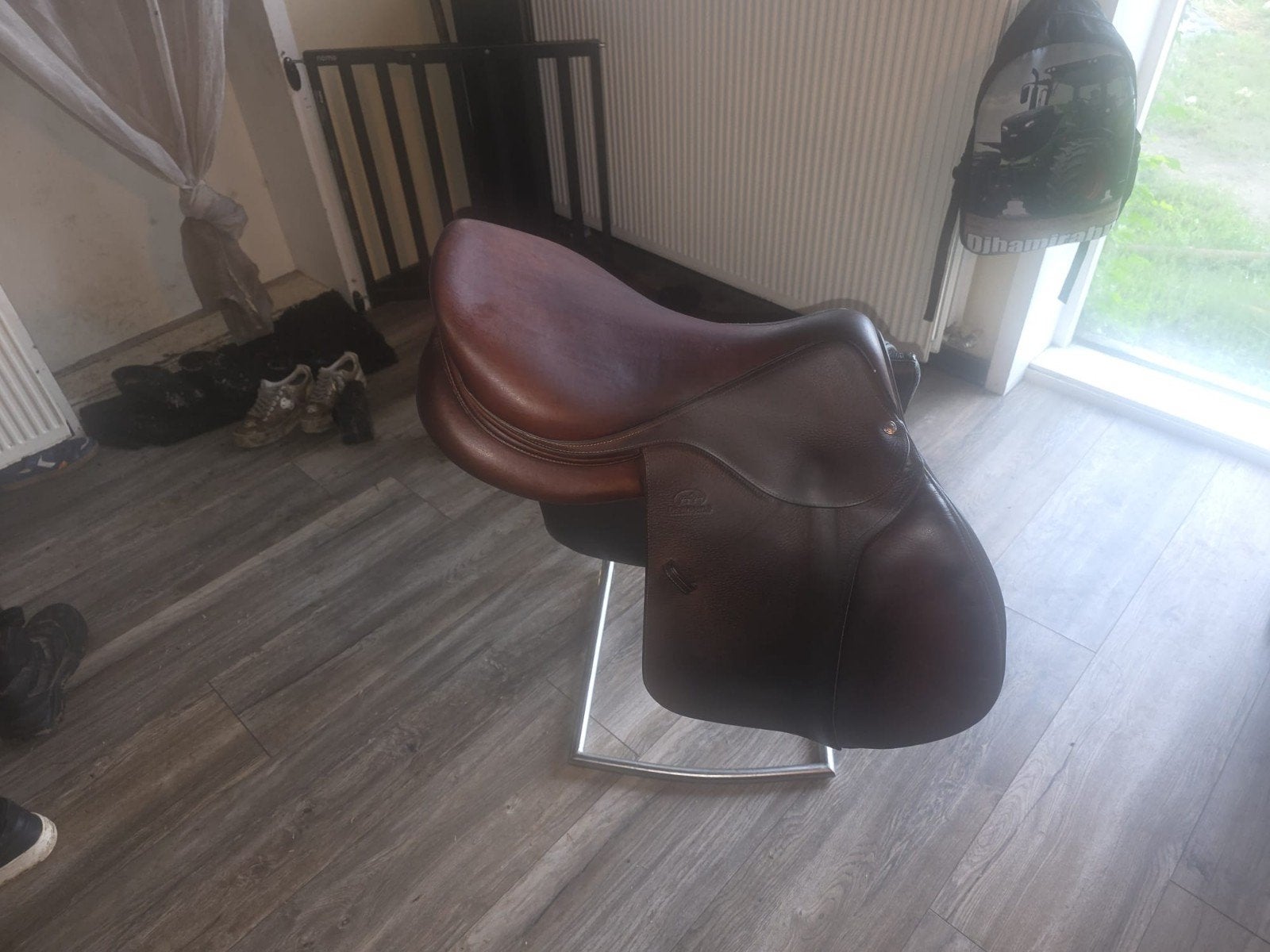 Devoucoux Biarritz springzadel 18" – MW – zeer goede staat, Wijd, Ophalen of Verzenden, Springen, XL (18 inch of meer)