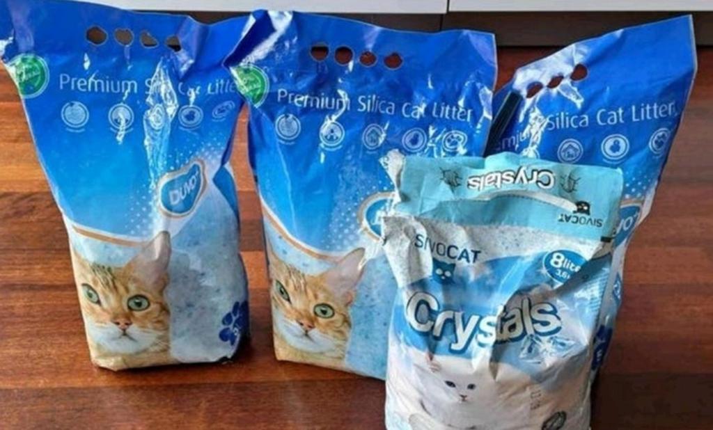 Kattengrit silica,  ongeveer 18.5 kg, Dieren en Toebehoren, Ophalen