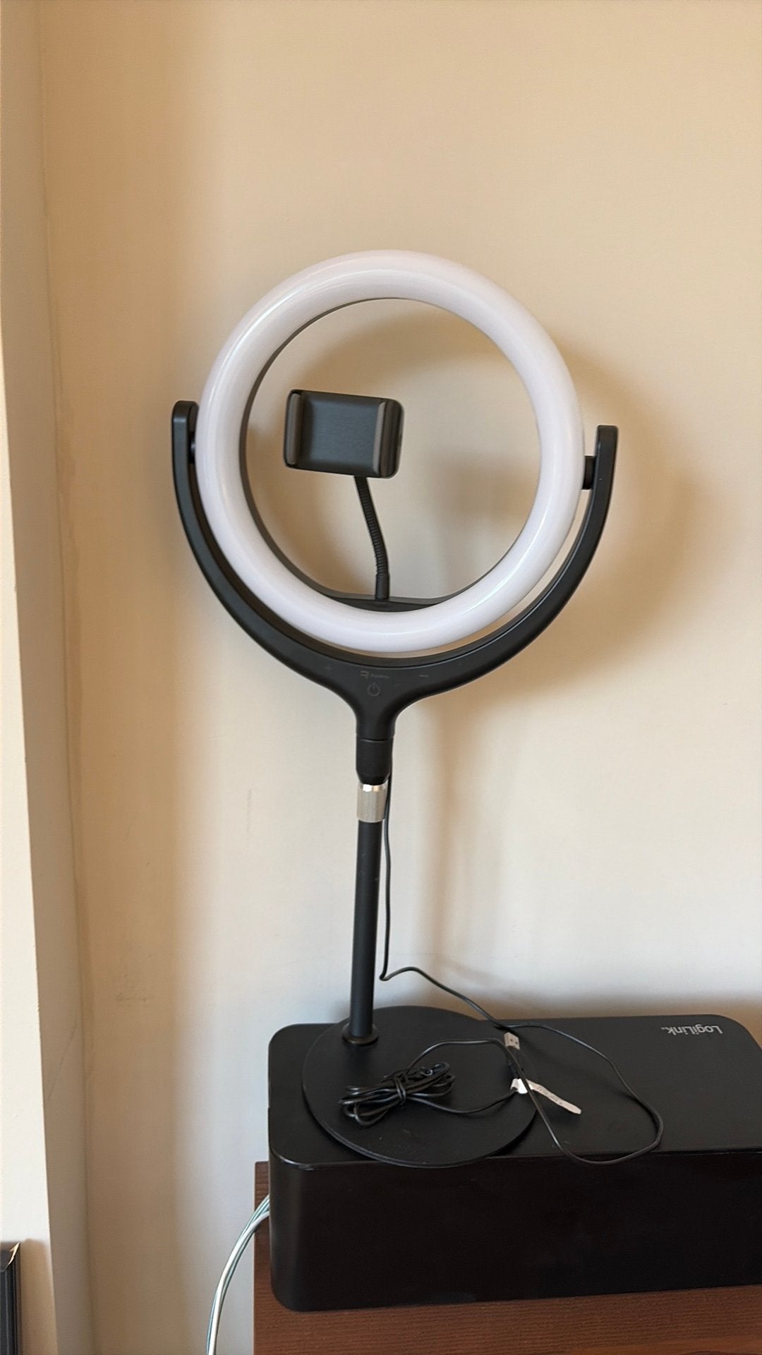 Dikke Rhodesy LED-ringlamp (25.5cm) + Bluetooth Remote, Audio, Tv en Foto, Fotografie | Fotostudio en Toebehoren, Ophalen, Lamp of Flitsset