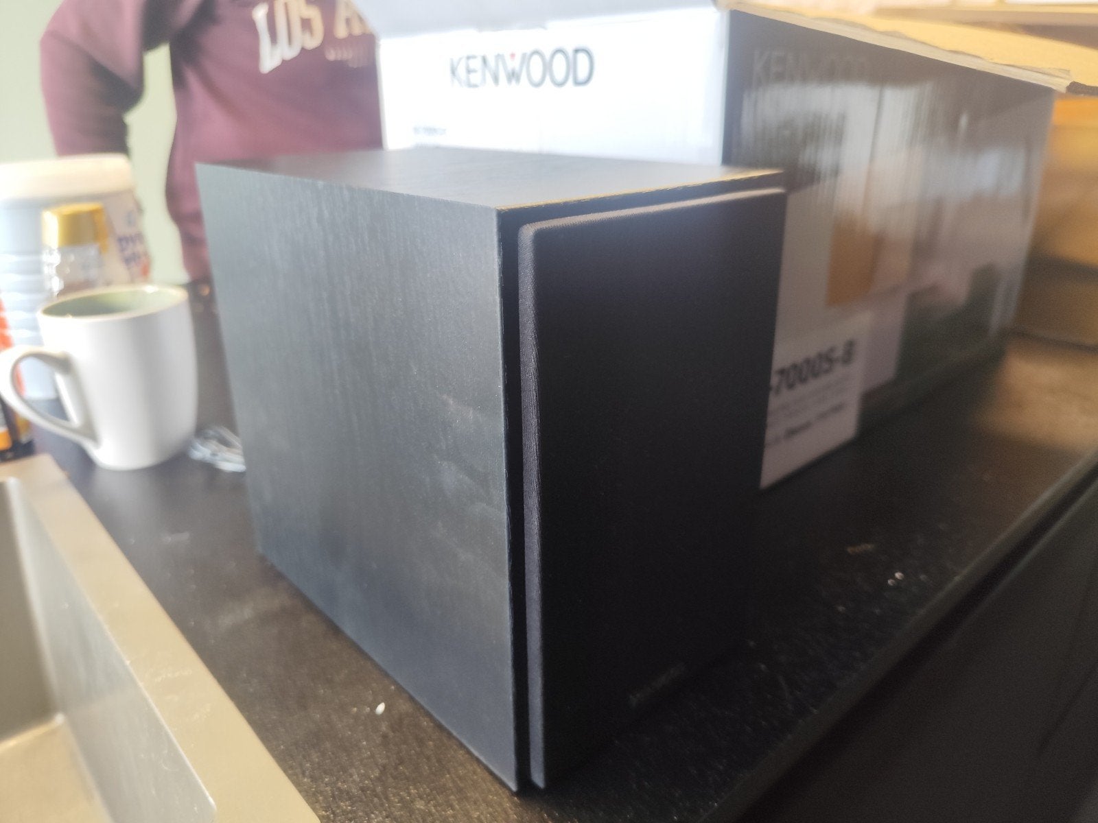 2 Nieuwe Kenwood Speakers - M-7000S-B