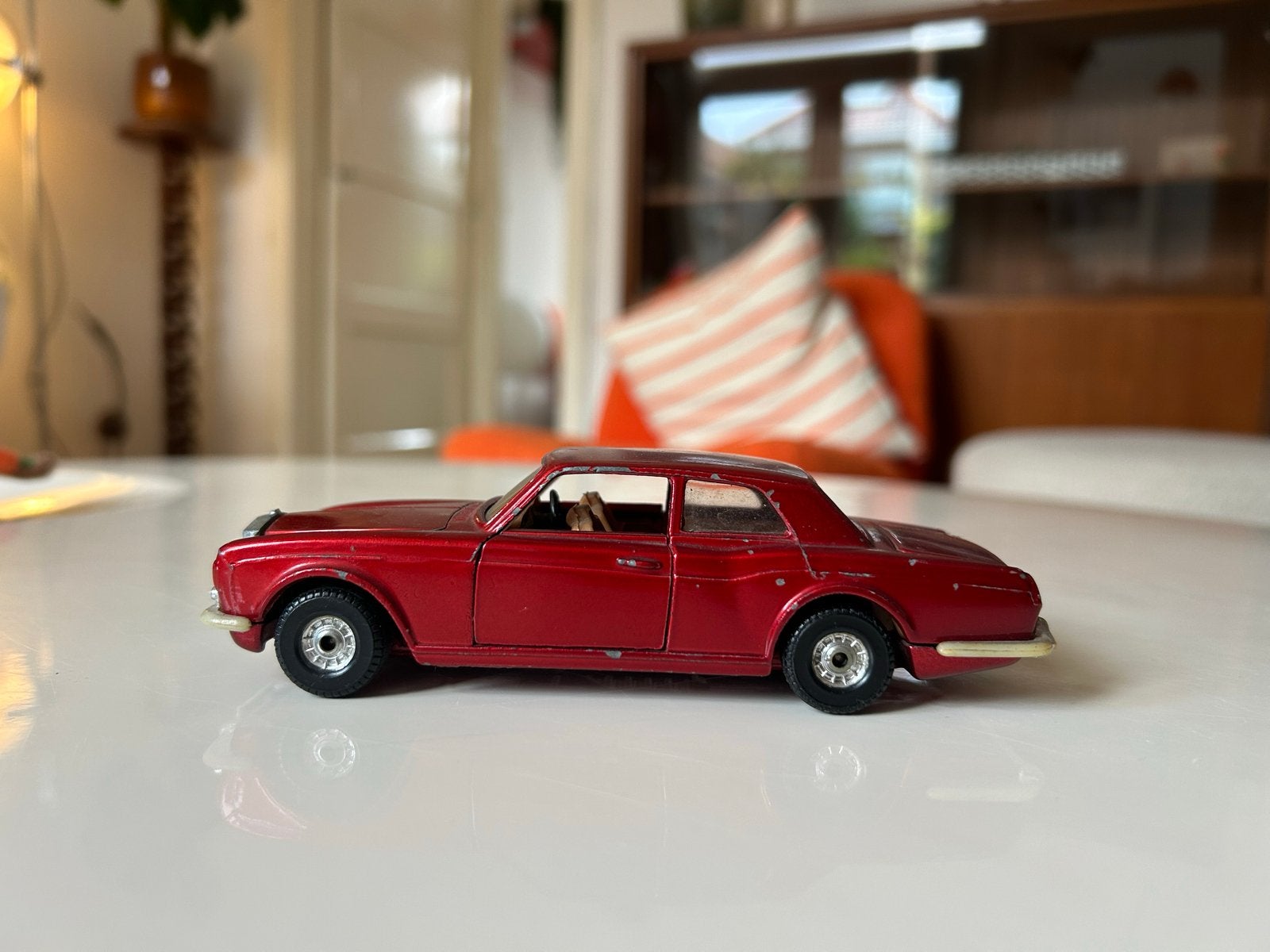 Vintage Corgi 279 Rolls-Royce Corniche 1:36, Ophalen of Verzenden, Gebruikt, Auto