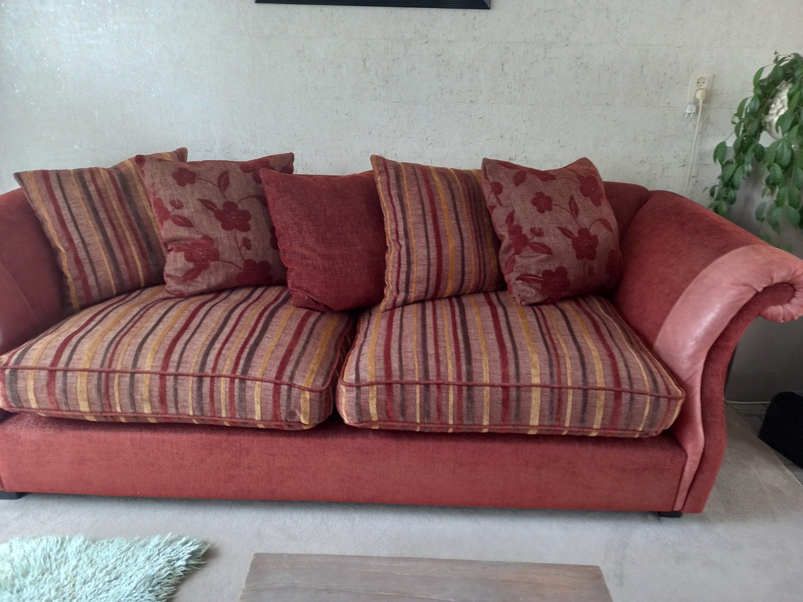 3-zits bank, Huis en Inrichting, Ophalen, 250 tot 300 cm, Driepersoons, 75 tot 100 cm