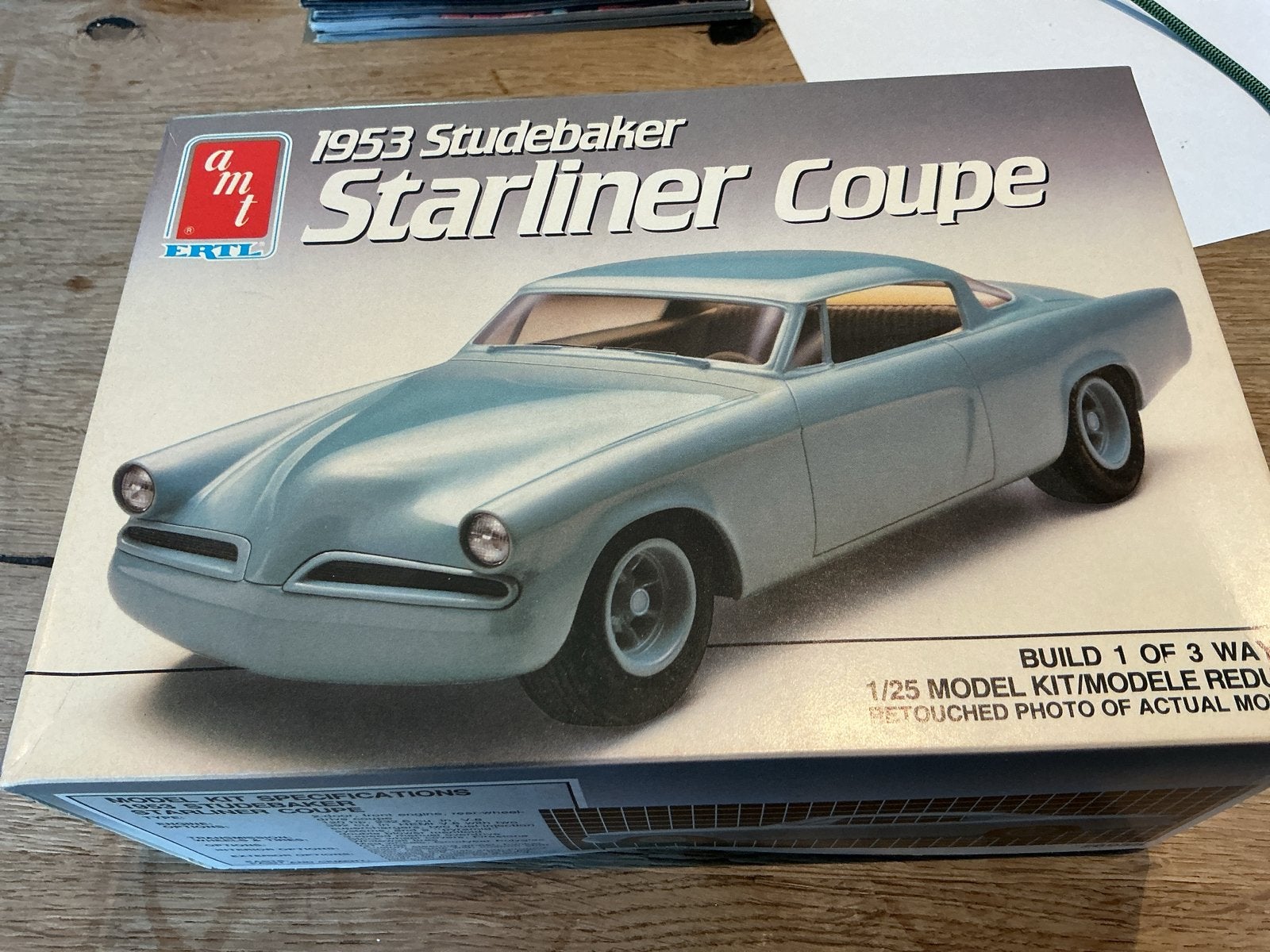 Modelbouwkit 1953 Studebaker Starliner Coupe - AMT ERTL, Hobby en Vrije tijd, Overige merken, Auto, 1:32 tot 1:50, Nieuw