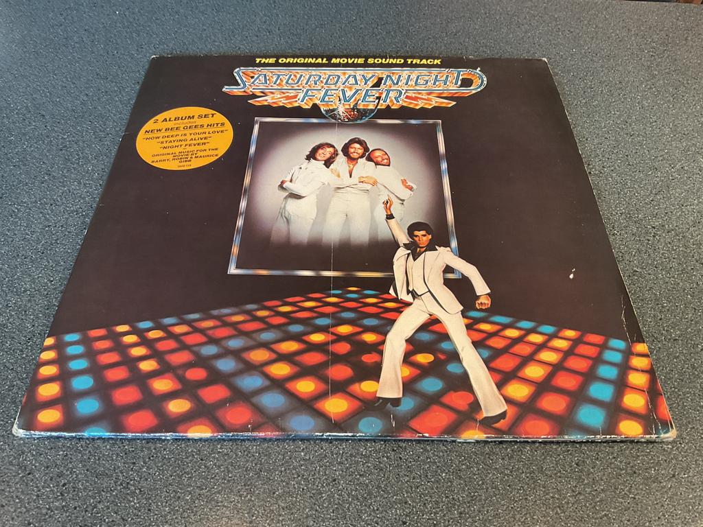 Soundtrack van Saturday Night Fever Vinyl 2LP, Cd's en Dvd's, Vinyl | Filmmuziek en Soundtracks, Ophalen of Verzenden, Gebruikt