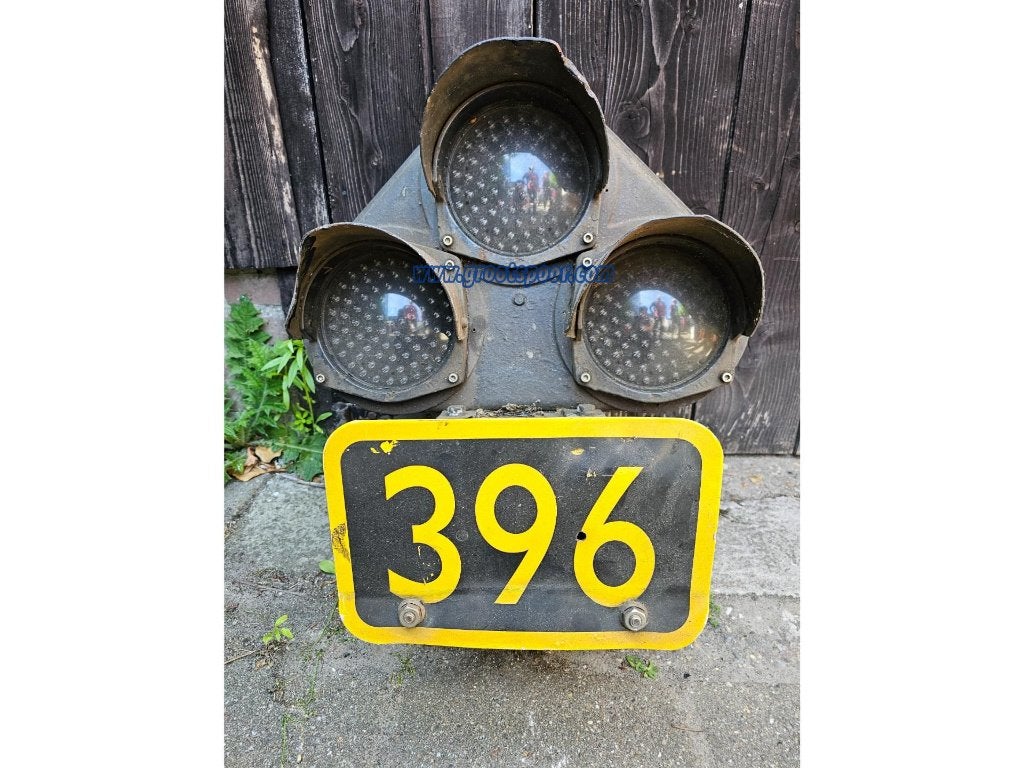 Origineel Dwergsein 396 met led lampen, Ophalen, Metaal, Gebruikt, Industrieel