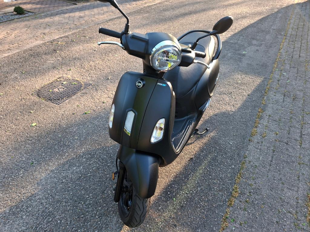 SYM Fiddle IV 45 km Matt Black, Ophalen, Maximaal 45 km/u, 49 cc, Zo goed als nieuw