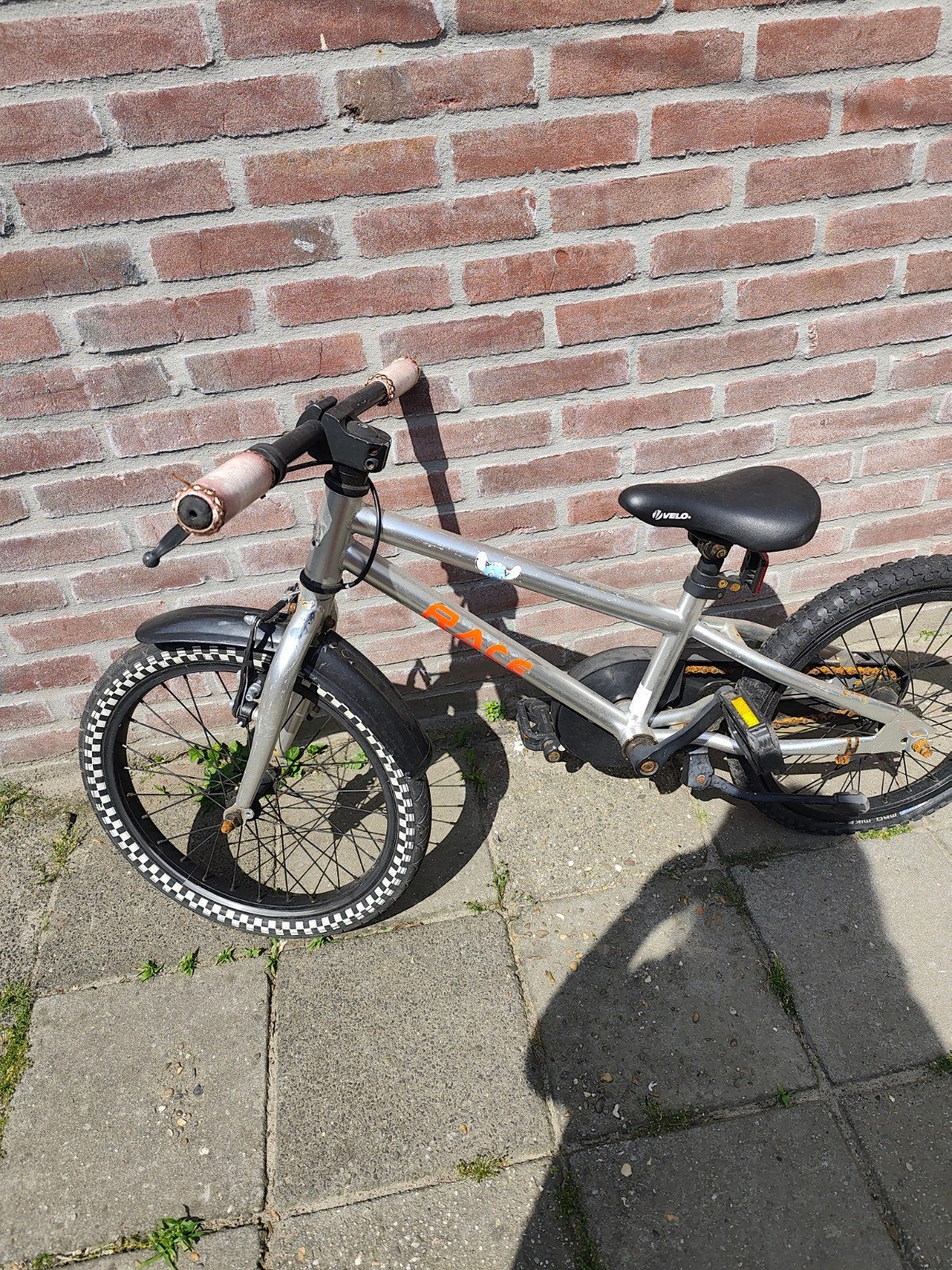 Kinderfiets, Gebruikt, Staal, Ophalen of Verzenden, Minder dan 16 inch